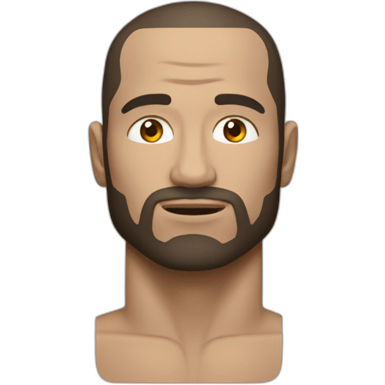 Un homme qui fait du mma emoji