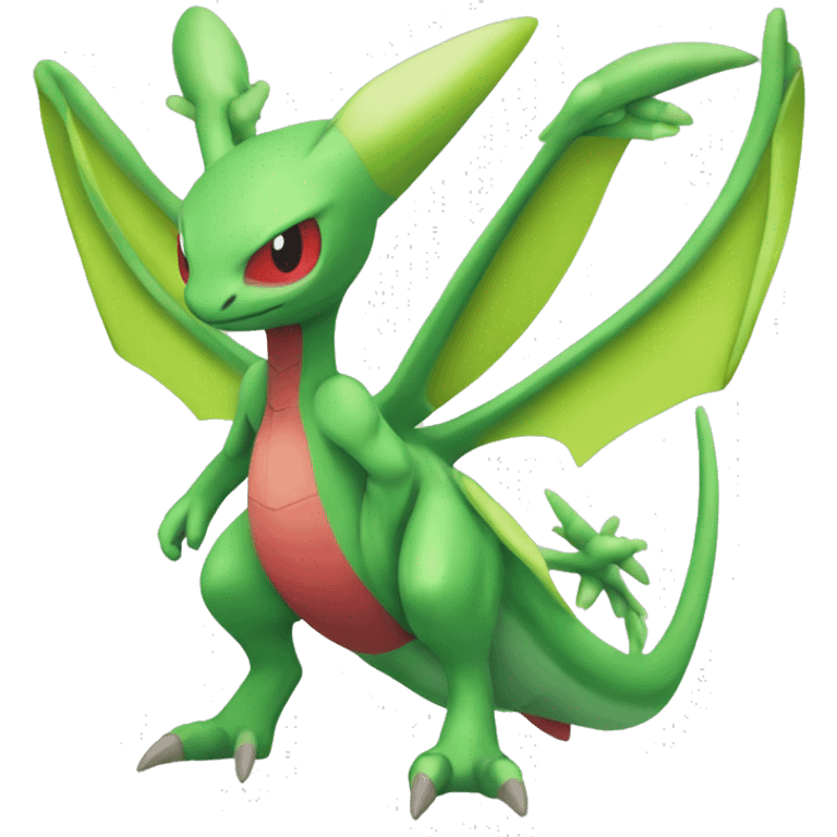 Full body Flygon-Genesect-Pokémon emoji