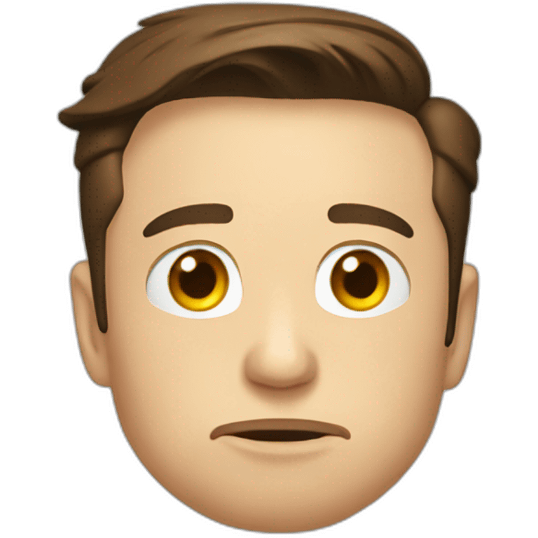 elon musk sad emoji