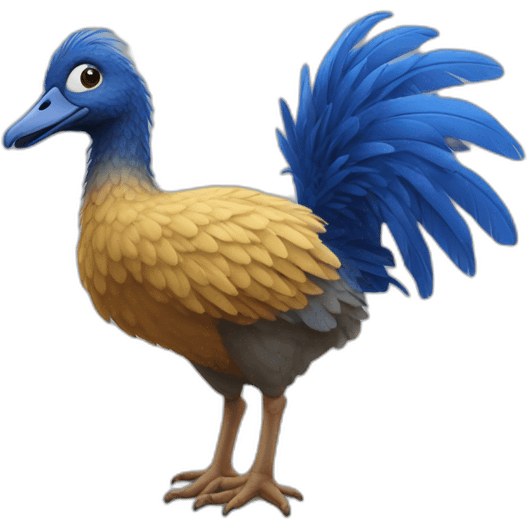 Le gang des Dodos bleus emoji