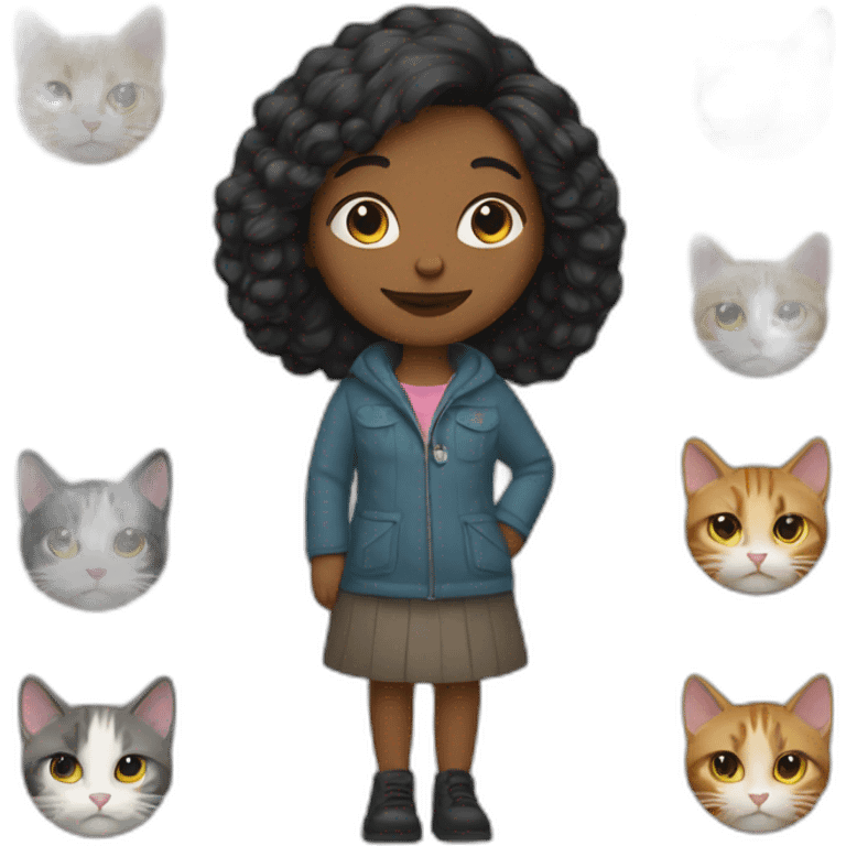 crazy cat lady emoji