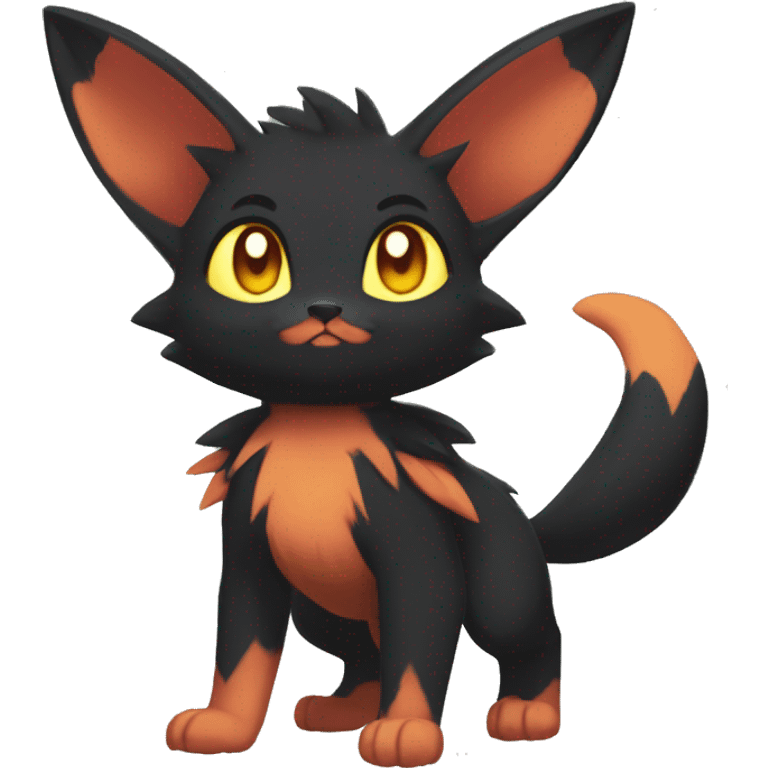 Umbreon-Litten-Torracat-Rocruff-fusion-hybrid full body emoji