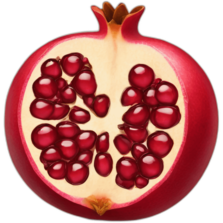 pomegranate half emoji