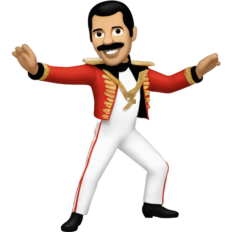 Freddie Mercury dancing  emoji