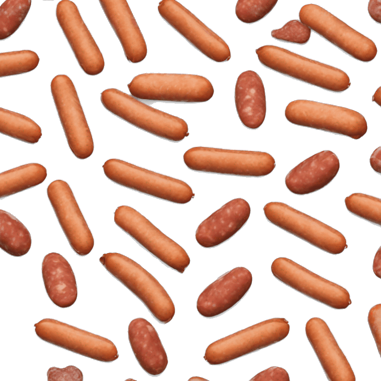 Un âne qui mange une saucisse  emoji