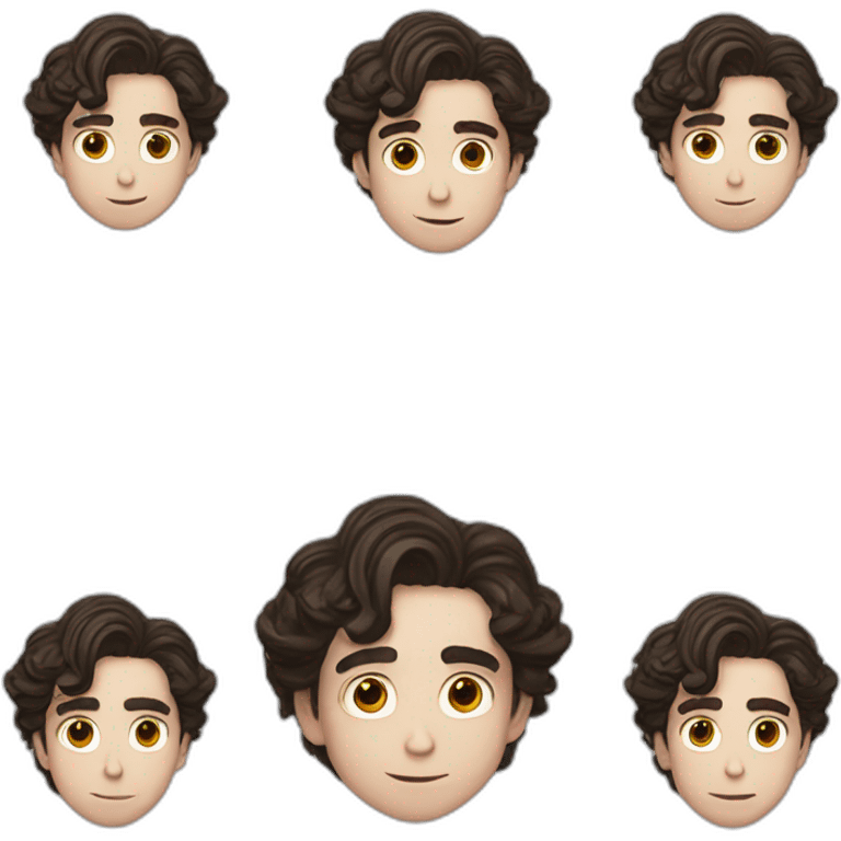 Timothée chalamet emoji