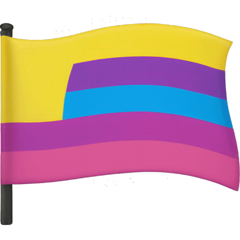 Pansexual flag  emoji