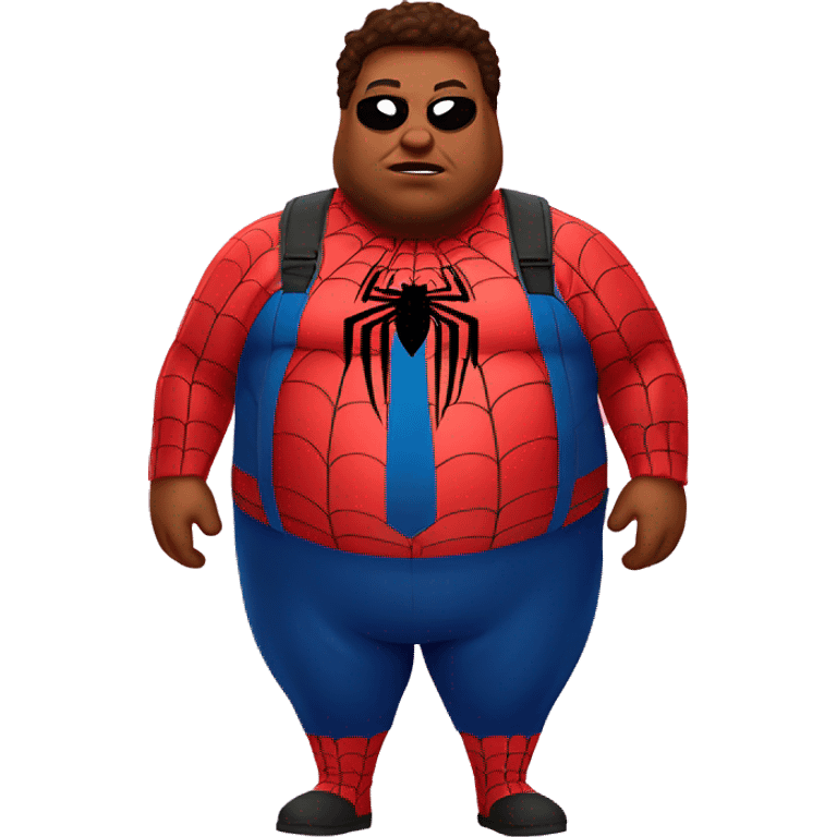 spiderman fat emoji