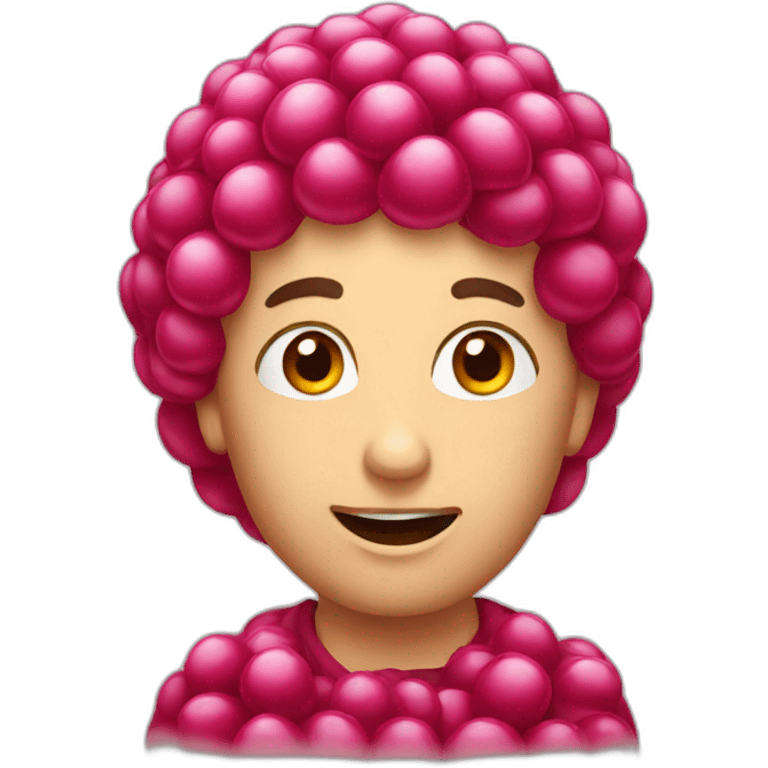 Raspberry emoji emoji