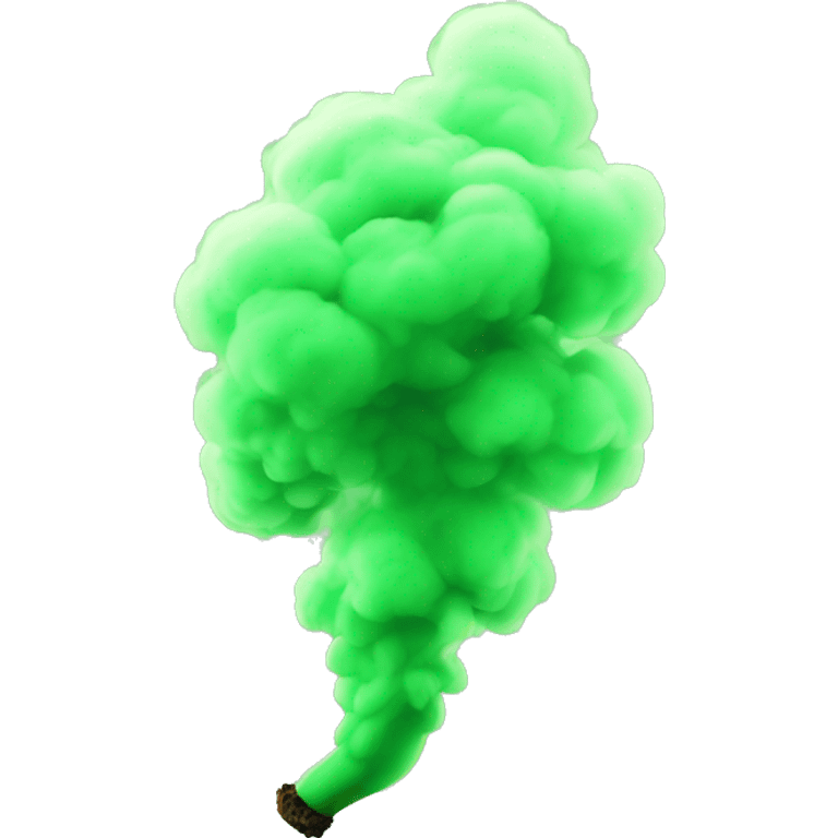 green smoke emoji