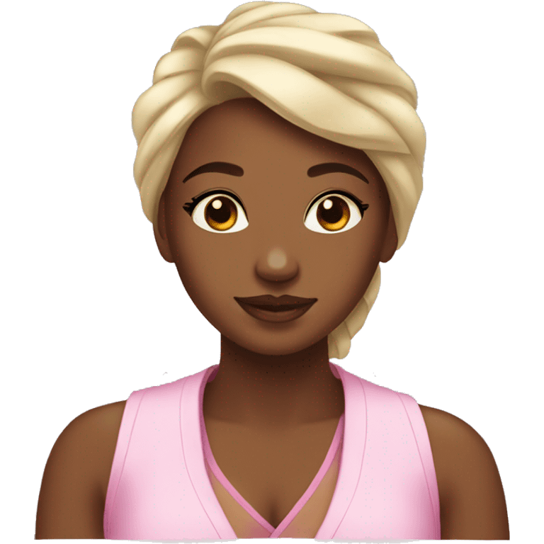 Girl spa day emoji