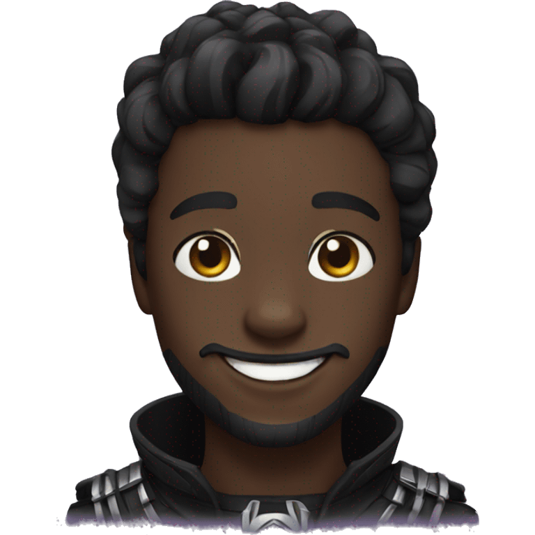 black panther happy emoji