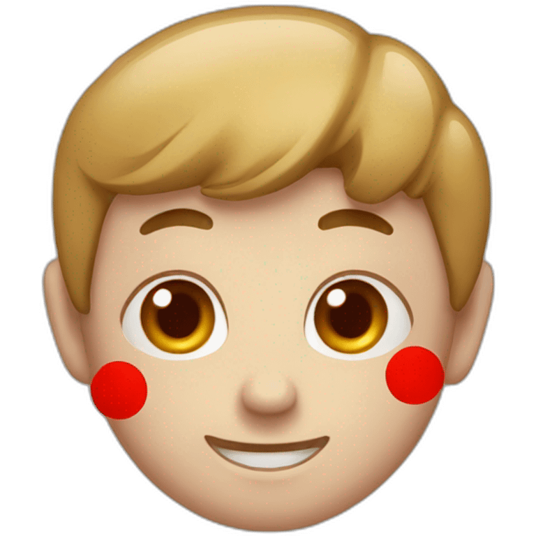 five red dots emoji