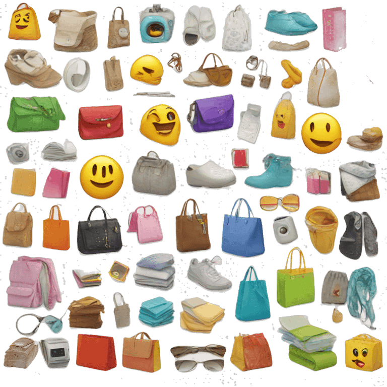 
catalog with bright items emoji