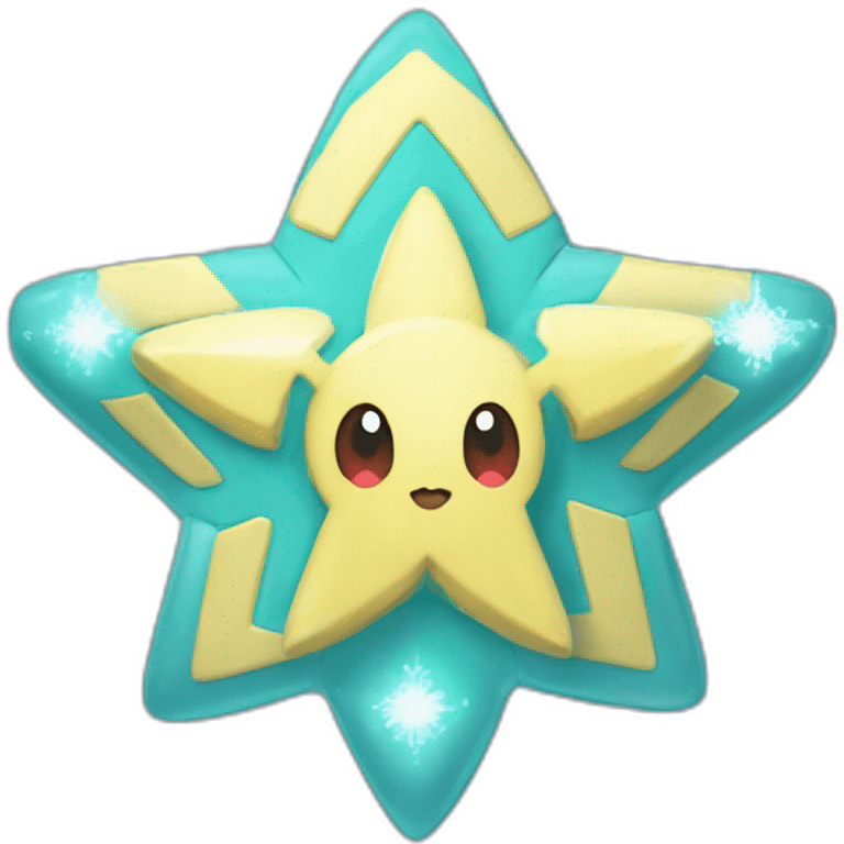 Pokemon Jirachi Badge Winter Slowflake GiftBox 2023 emoji