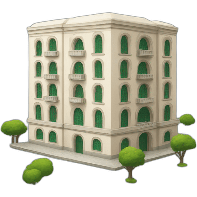 Algeria most popular building emoji