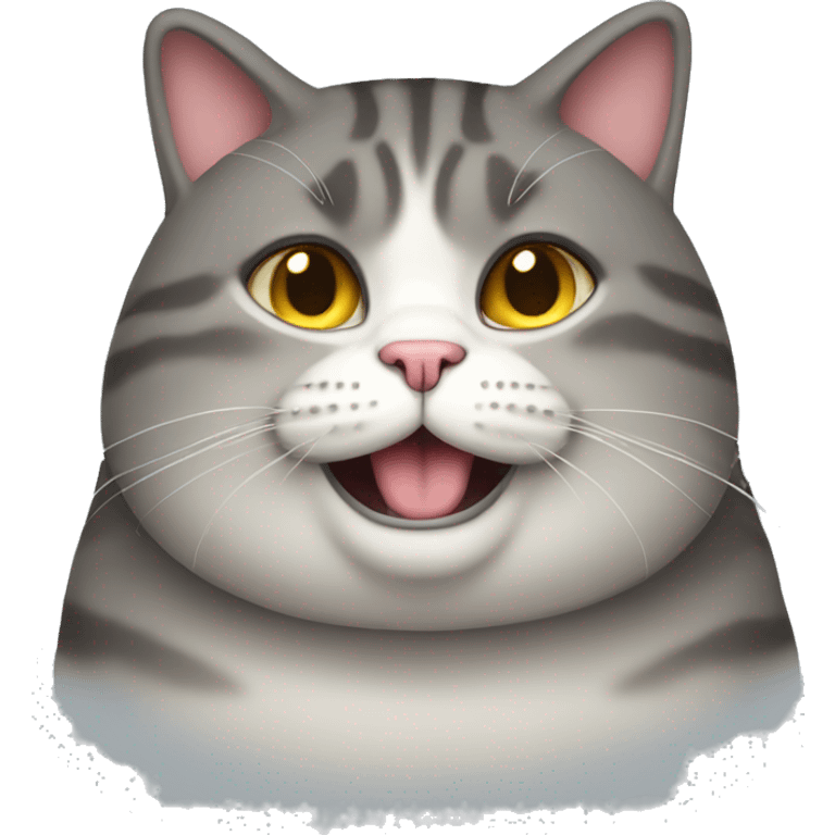 Fat cat emoji