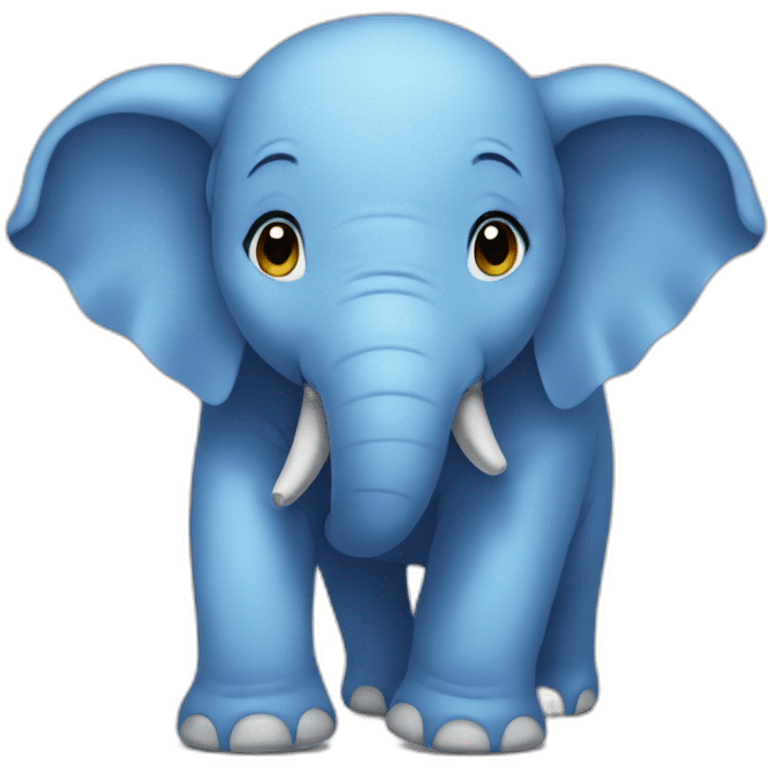 Blue Elephant emoji