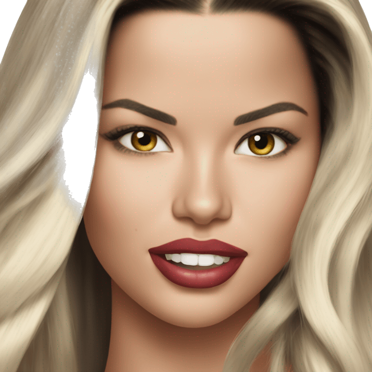 Adriana Lima emoji