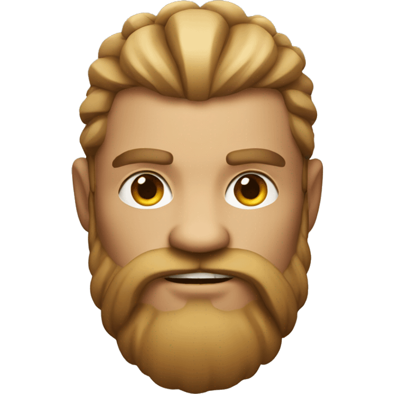 viking with a bear face emoji