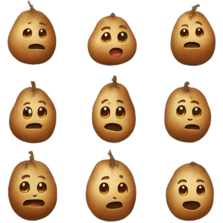 Potatoe Christmas emoji