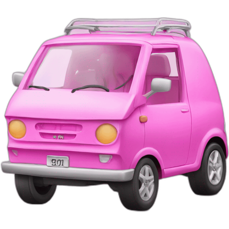 Barbie car emoji