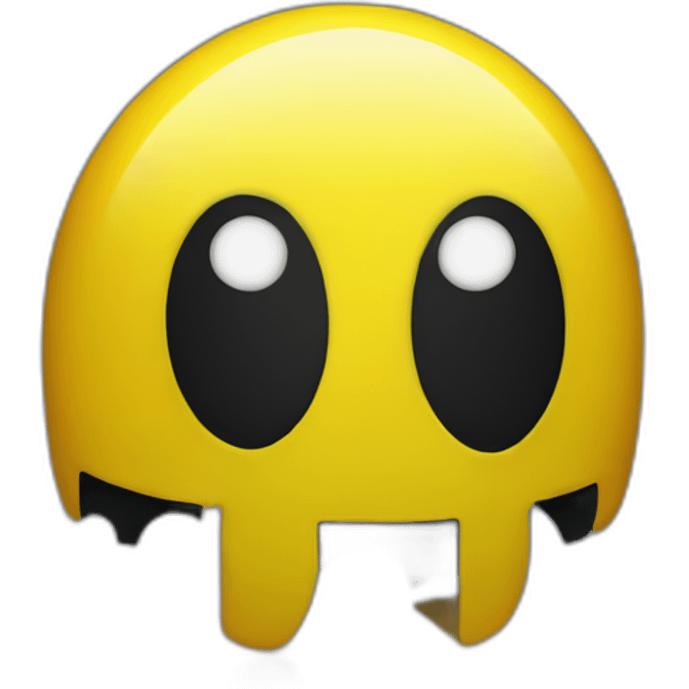 Pac man emoji