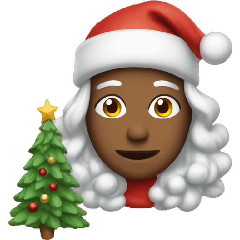 Christmas vibes emoji