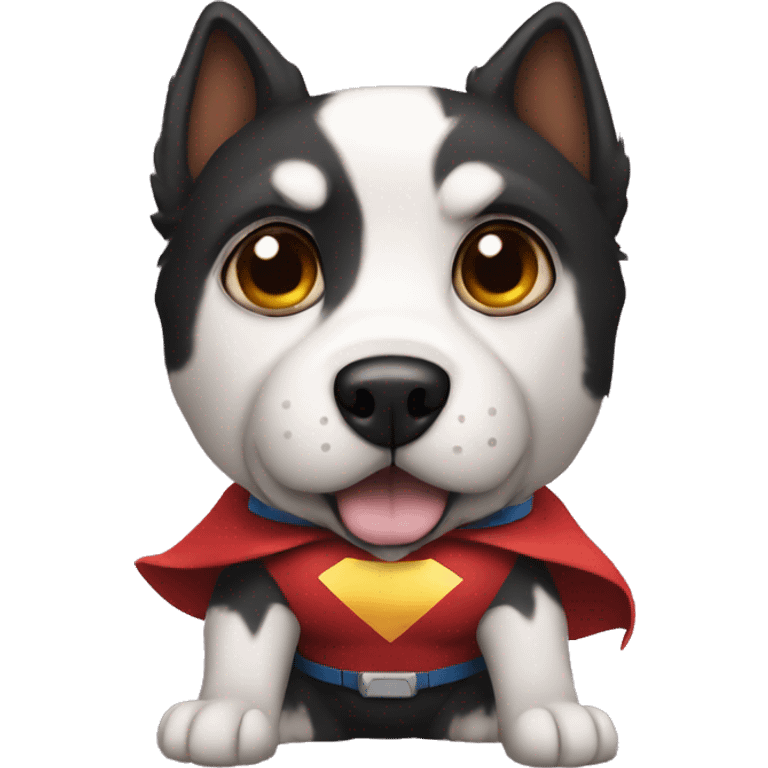 Superhero Dog emoji