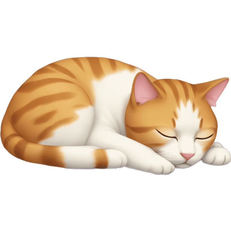 Cat sleeping  emoji