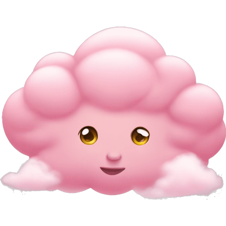 Baby Pink cloud emoji