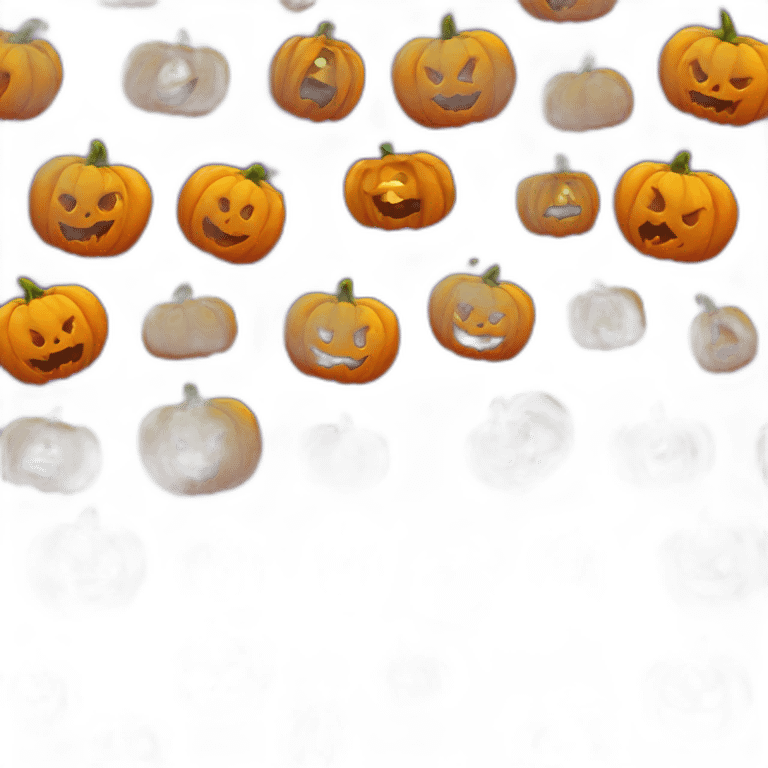 Halloween pumpkin emoji