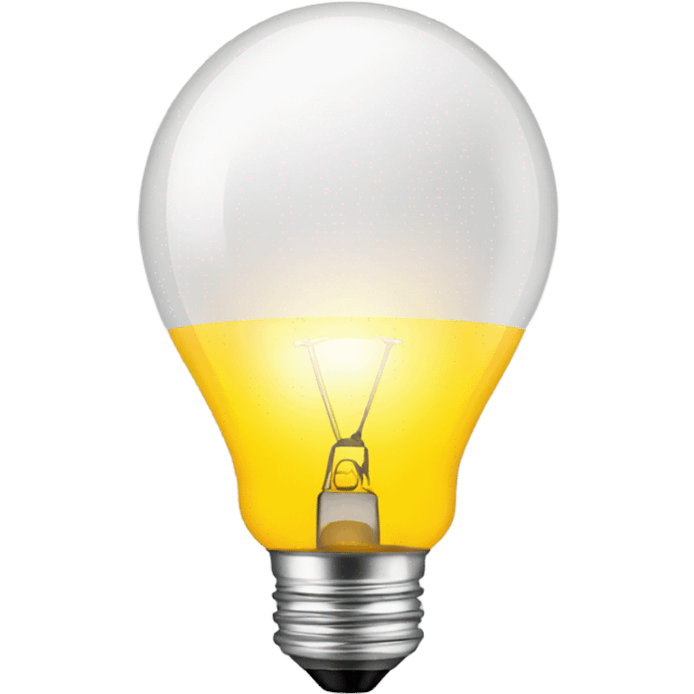 lightbulb euro emoji