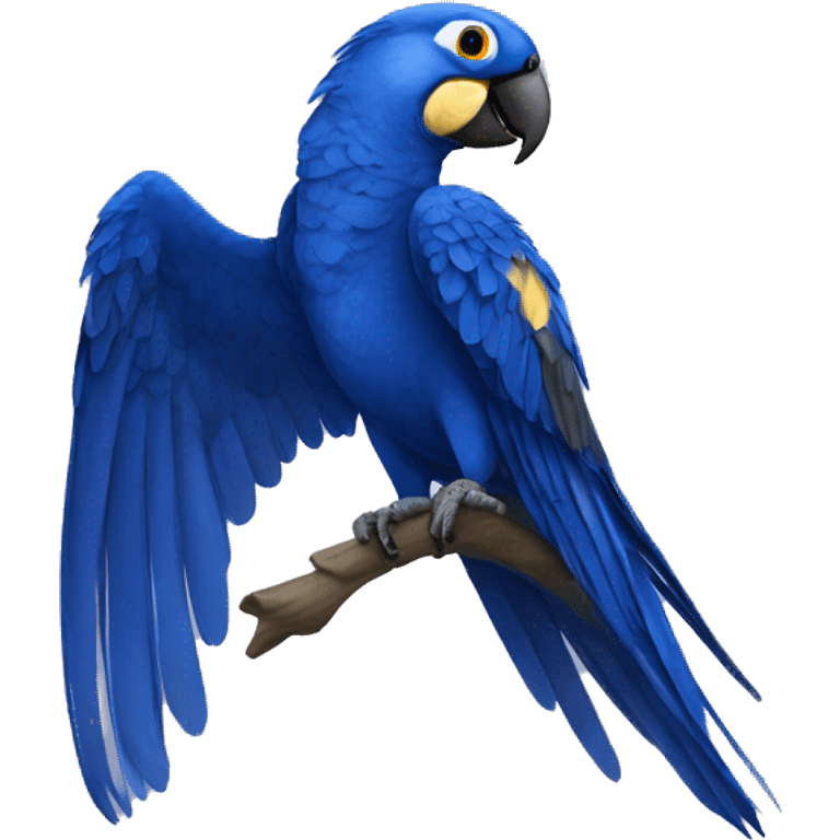 hyacinth macaw emoji