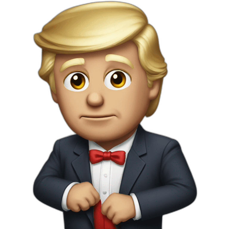 donald trump playing gam emoji