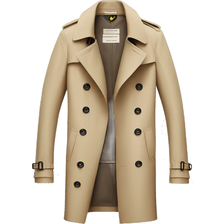 Burberry Trench Coat emoji