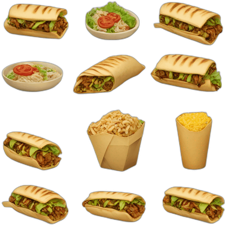 shawarma emoji