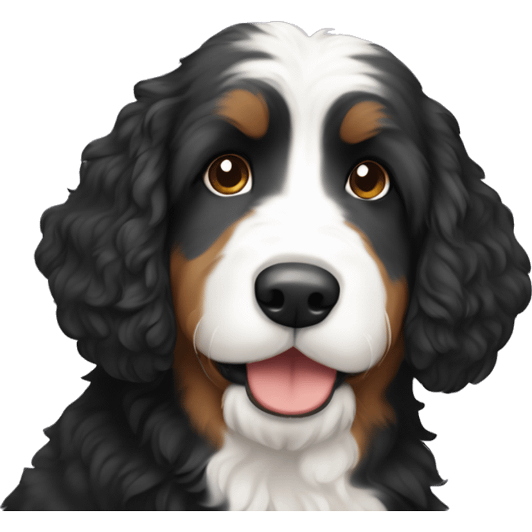 Bernedoodle emoji