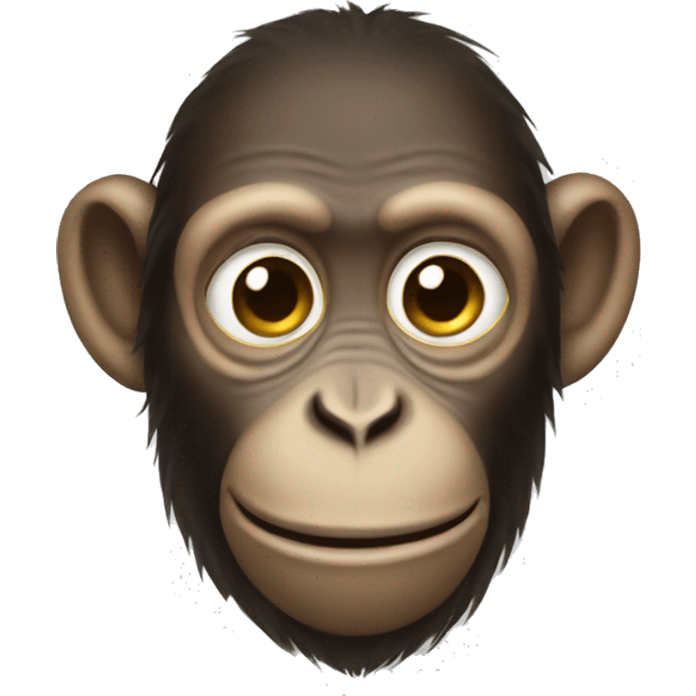 a drawing monkey emoji