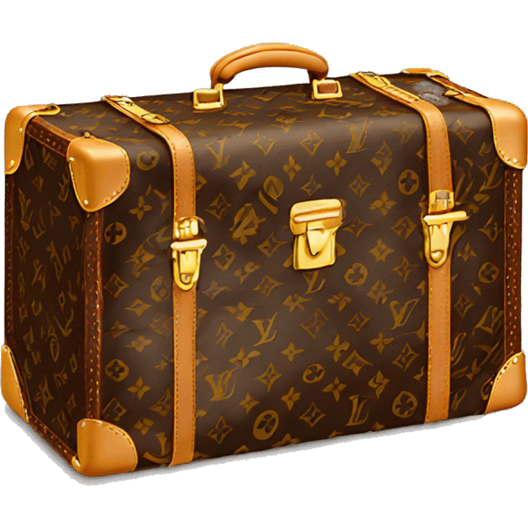 louis vuitton suitcase emoji