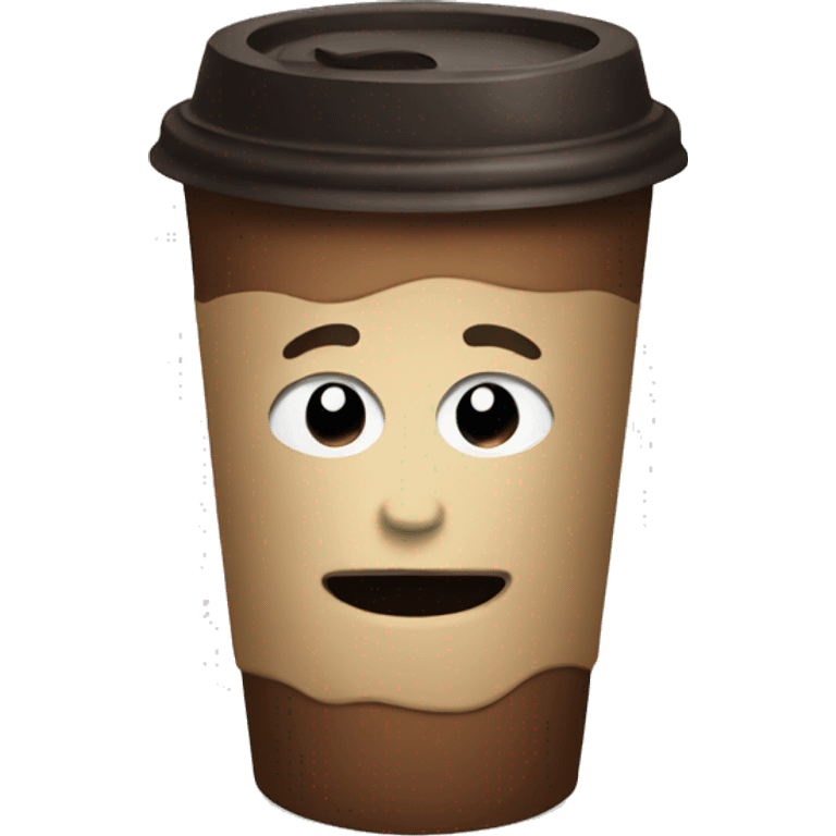 Christmas coffee emoji