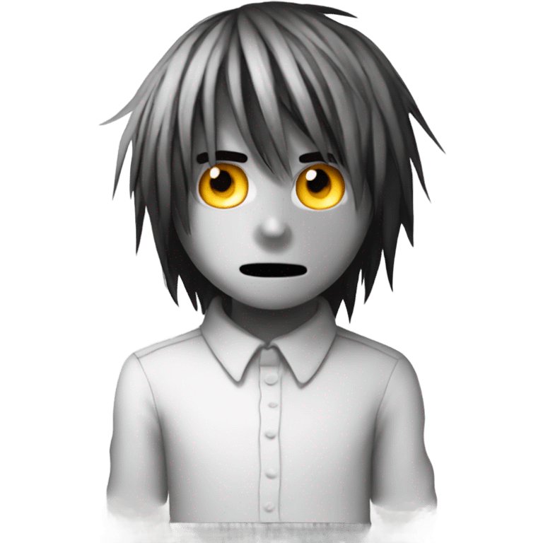 Death Note Smiley Face AI Emoji Generator