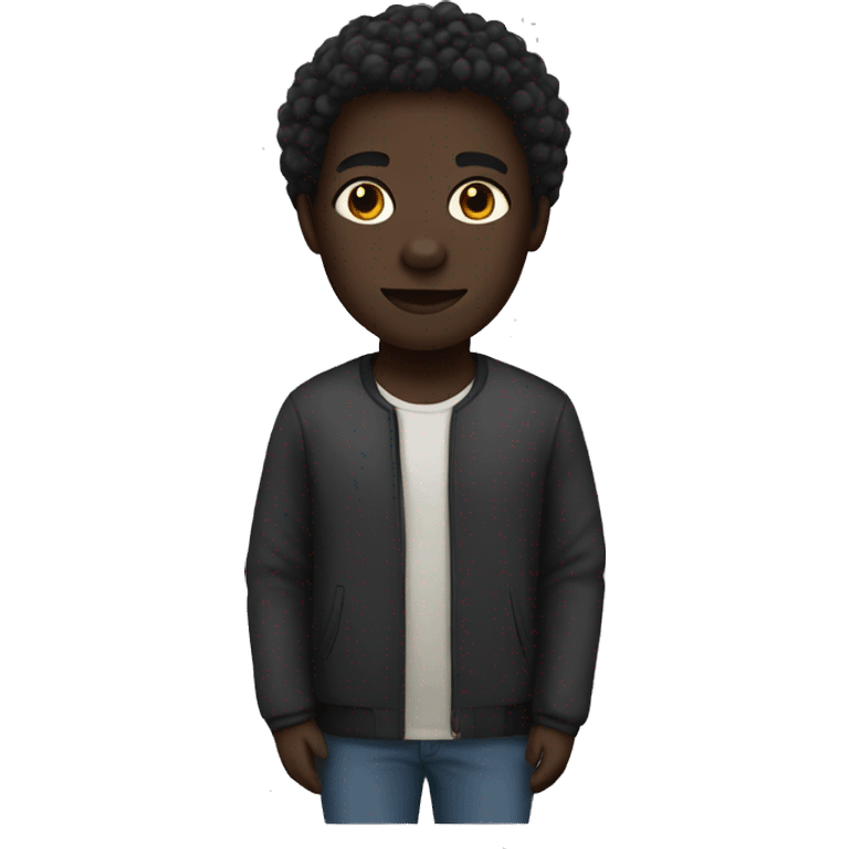 Darkskin person  emoji