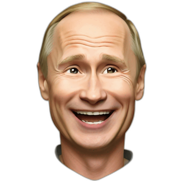 Putin laughs emoji