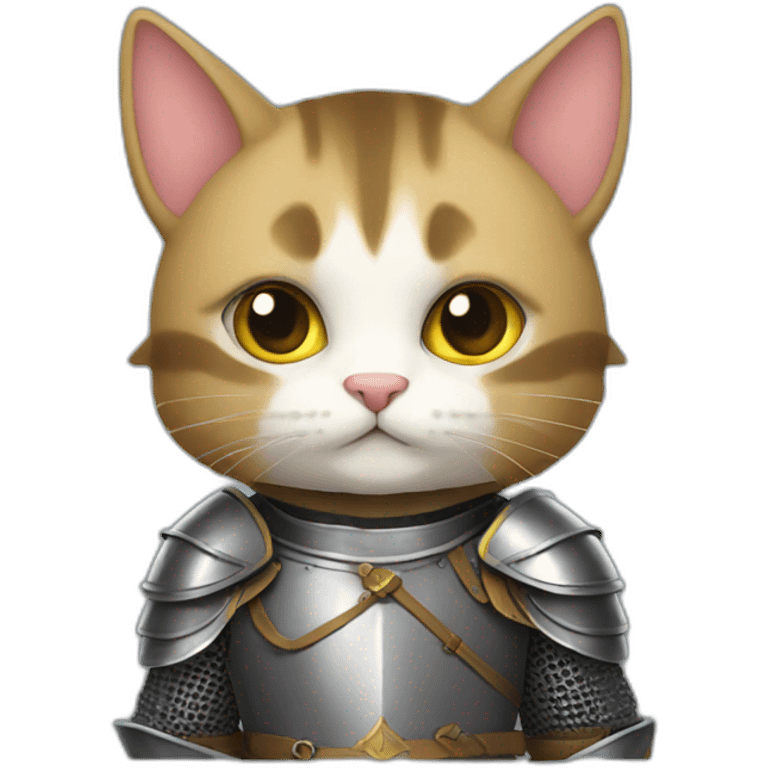 knight cat emoji