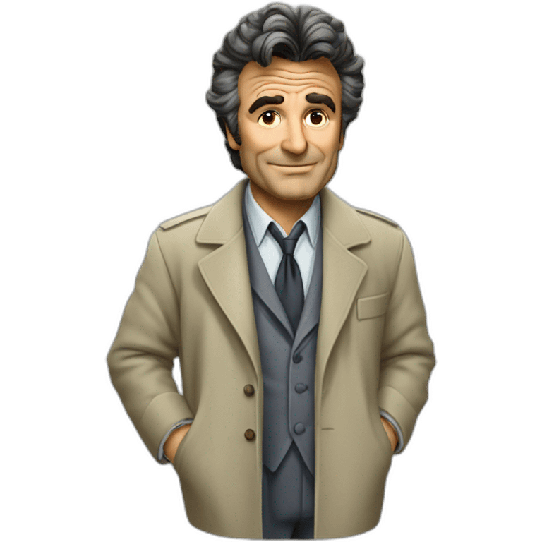 Detective Columbo Peter falk emoji