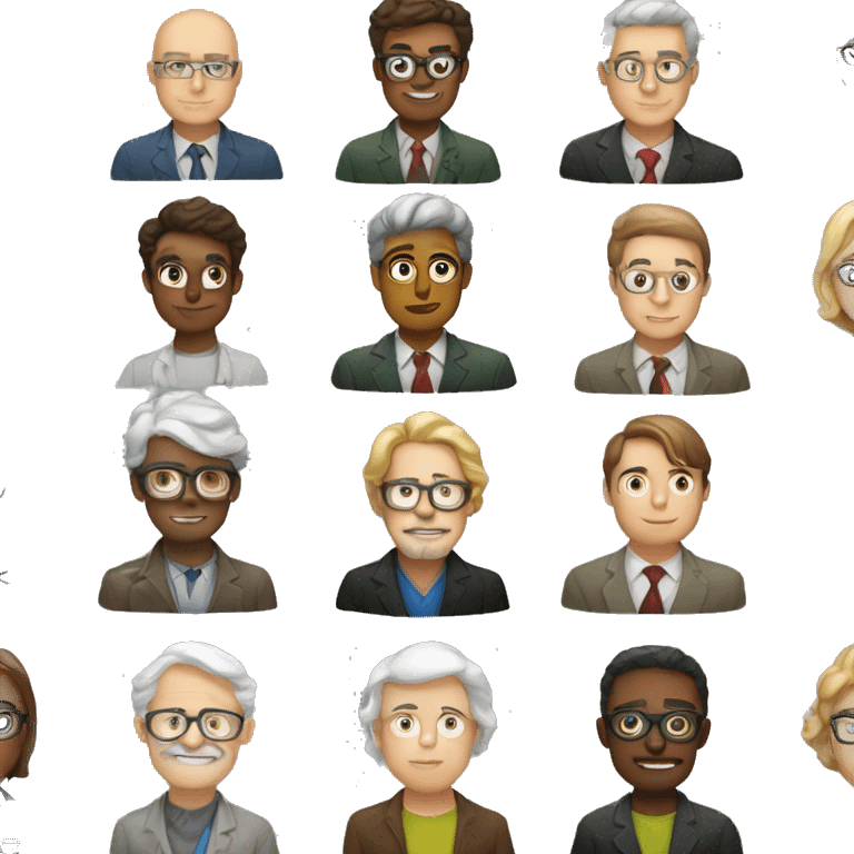 Persona che richiede di avere una distinzione di scienze emoji