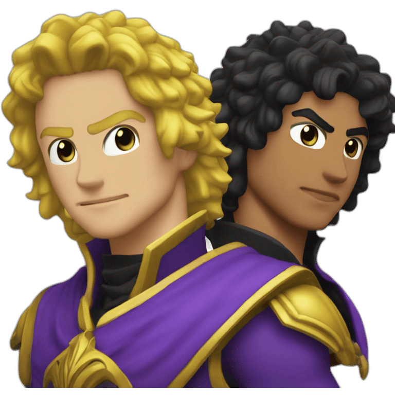 dio-brando-and-za-warudo emoji