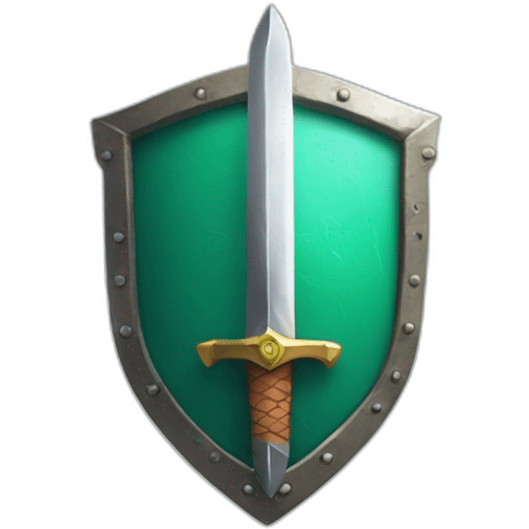 Link with a sword and a shield emoji