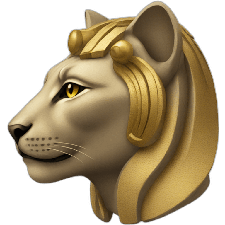 sekhmet left side emoji